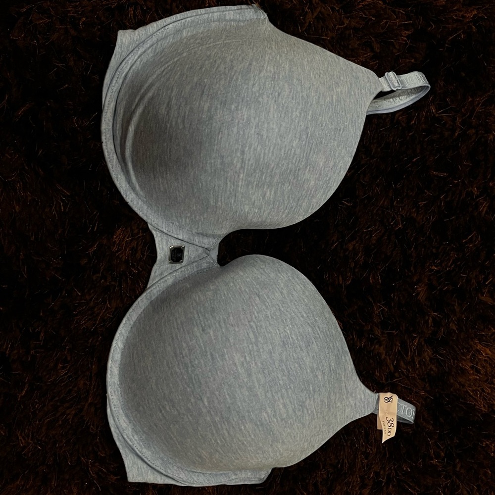Victoria's Secret Light Blue T-Shirt Push-Up Bra
